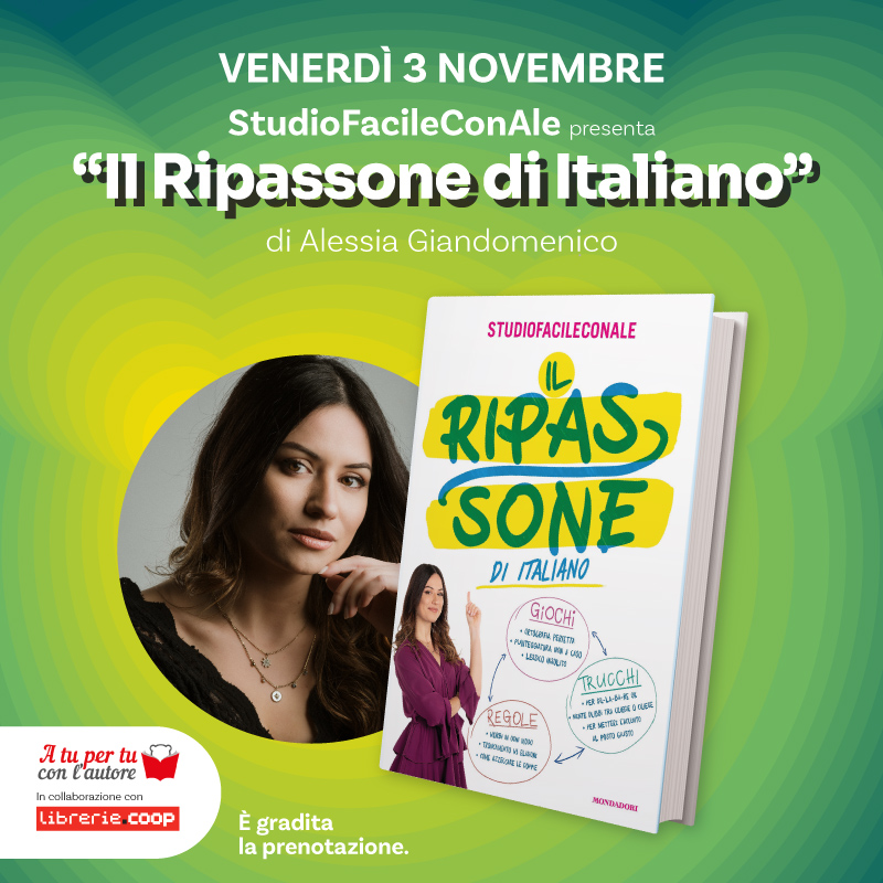 Alessia Giandomenico presenta Il Ripassone d'Italiano - Centro d'Abruzzo  - Chieti
